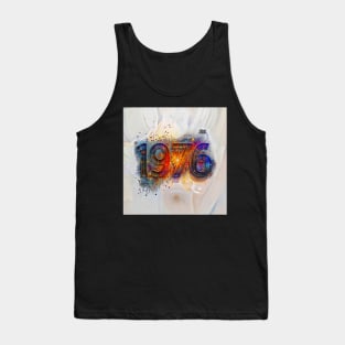 Year 1976 in Light and Color: A Stellar Memory Tank Top